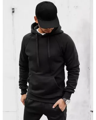 Productafbeelding van Dstreet Herenhoodie Yama, zwart, maat XL