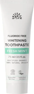 Produktbild von Urtekram Zahnpasta Minze Whitening BIO 75 ml