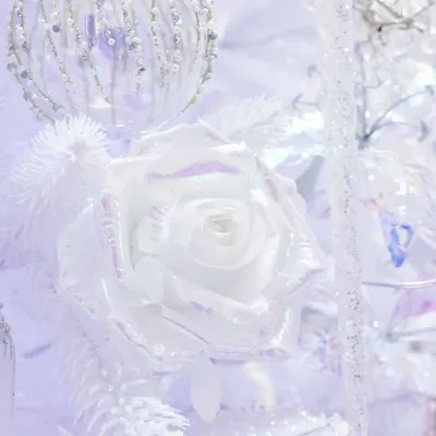 Produktbild von Kaemingk Rose transparent / iris