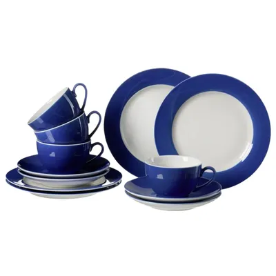 Produktbild von Kaffeeservice 12 tlg. Doppio indigo-blau