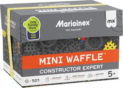 Zdjęcie produktu dla Klocki Mini Waffle Konstruktor Expert 501 elementów