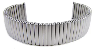 Produktbild von Minott Flex Uhrenarmband 22mm | Edelstahl Zugband grader Anstoß 21131S