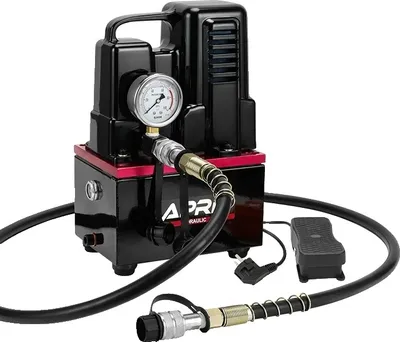 Produktbild von Elektrische Hydraulikpumpe, Hochspannung, Hand- und Fußschaltersteuerung, Iris Lila