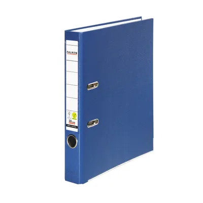 Produktbild von Falken Ordner S50 09984154 DIN A4 50mm PP blau