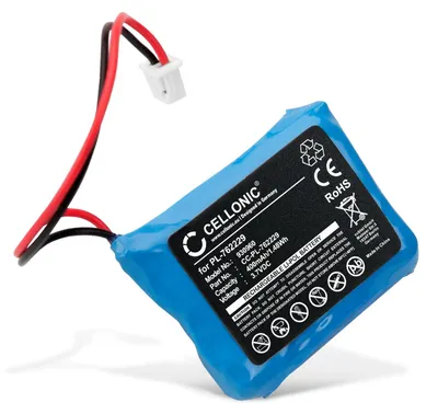 Produktbild von CELLONIC 1x Akku für Hundehalsband Kompatibel mit Educator ET-300Receiver, ET-300Transmitter, ET-300TSReceiver, PL-762229 - (400mAh, 3.7V)