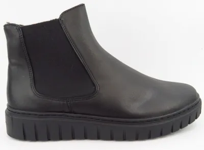Produktbild von Semler Sina SOFT-NAPPA Damen Stiefelette in Schwarz, Größe 7