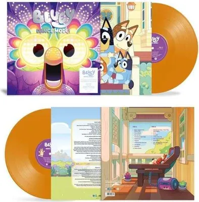 Obrázok produktu pre Bluey: Dance Mode! (Orange Vinyl) - - (Vinyl / Pop (Vinyl))