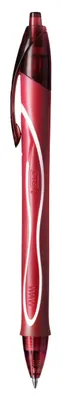 Produktbild von BIC Gel-ocity Quick Dry, Clip, Clip-on-Einziehkugelschreiber, Nachfüllbar, Rot, 12 Stück(e), Medium
