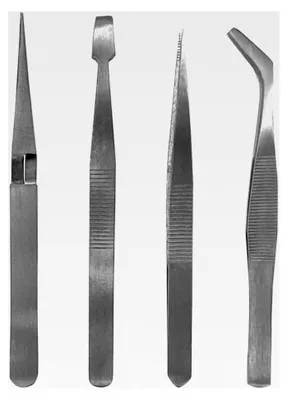 Produktbild von Pinzetten-Set für den Modellbau, 4-teilig