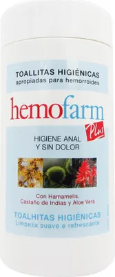 Produktbild von Hemofarm Plus Hygienetücher x60