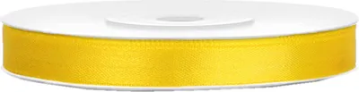 Produktbild von Satinband gelb B:6mm, L:25m