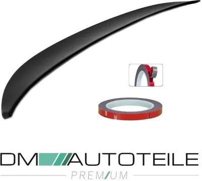 Produktbild von Sport-Performance Heckspoiler SCHWARZ Matt passt für BMW 4er F32 Coupe Hecklippe +ABE