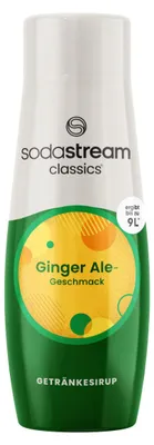 Produktbild von SodaStream Classics, Karbonisierungssirup, Grün, Ingwer, 440 ml, 1 Stück(e), Flasche