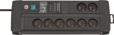 Zdjęcie produktu dla brennenstuhl Listwa zasilająca przeciwprzepięciowa Premium-Line Duo 60.000A 8 gniazd 3m; 1256004698