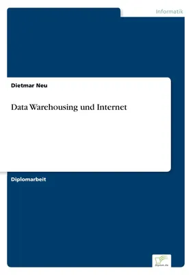 Produktbild von Data Warehousing und Internet