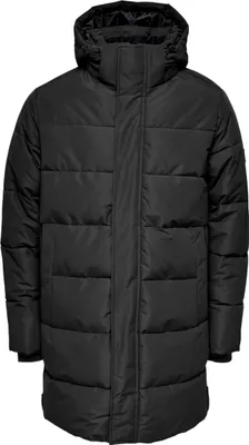 Productafbeelding van Only & Sons ONSCARL lange gewatteerde jas, model OTW