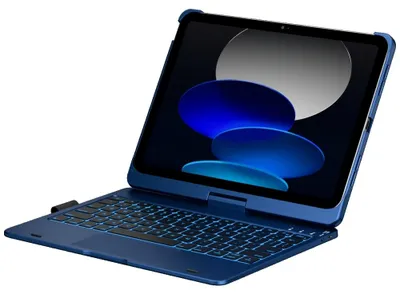 Obrázok produktu pre Puzdro Typecase Flexbook Touch s klávesnicou pre iPad 11" (A16) 2025 / iPad 10,9" 2022, tmavomodré