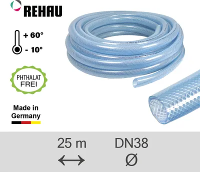 Produktbild von REHAU Industrieschlauch Raufilam-E  38,0/4,8 - 25m