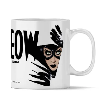 Produktbild von ERT GROUP DC Becher Muster Catwoman 001, 330ml WMGCATWOM001