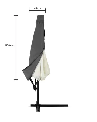 Produktbild von Schutzhülle für Ampelschirme, 3 m, Reißverschluss, strapazierfähiges Polyester