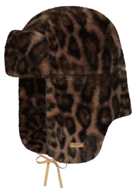 Imagen del producto de BARTS Lucerna: Gorro tipo boina para mujer, hecho de imitación de piel, color marrón