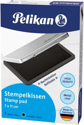 Produktbild von Pelikan 331777, Schwarz, Schwarz, Grau, Metall, 70 mm, 110 mm