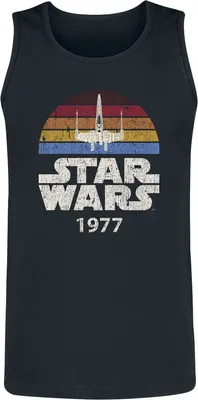 Produktbild von Star Wars Tank-Top Herren X-Wing 1977 schwarz L