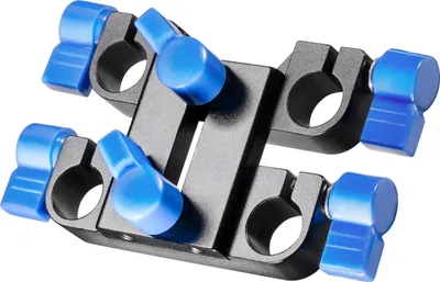 Produktbild von Walimex Pro 15mm Doppel-Klemmblock für Video Rig