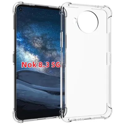 Obrázek produktu pro Nokia 8.3 Pouzdro, Průhledné Měkké TPU Bumper, Nárazuvzdorné Ochranné Pouzdro pro Nokia 8.3