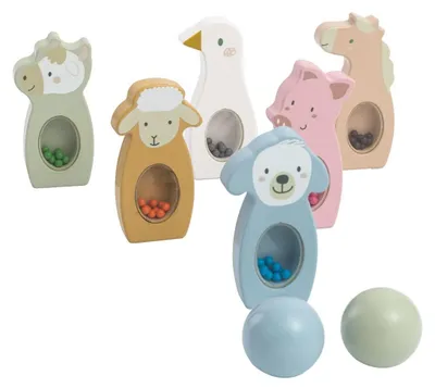 Productafbeelding van 2Kids Toys Sensorische kegels - Boerderijthema