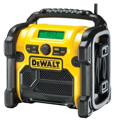 DEWALT Baustellenradio DCR019 10,8-18V/230V FM/AM mit Netz- und Akku-Betrieb