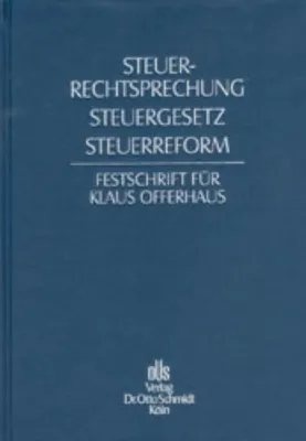 Produktbild von Steuerrechtssprechung, Steuergesetz, Steuerreform