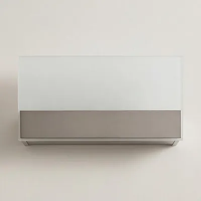 Immagine prodotto di LEDS C4 Lampada da parete a pannello piatto - 10,3 W, luce bianco caldo, argento
