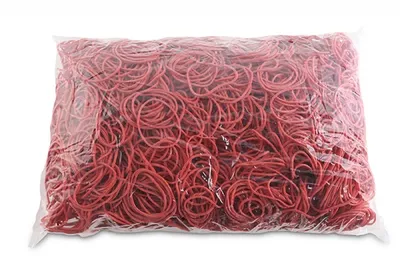 Obrázok produktu pre Guma, Balenie, 1 Kg, Durchmesser 40 Mm, Lfl 63 Mm, 1,5 X 1,5, 60 % Guma, V Balení, Rot