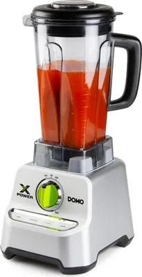 Obrázek produktu pro Domo DO747BL, Stojací mixér, 2 l, Pulzní spínač, Drcení ledu, 0,85 m, 1500 W