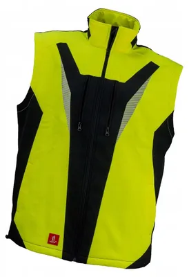 Produktbild von Urgent URG-823 Softshell Thermoweste gelb Gr. L