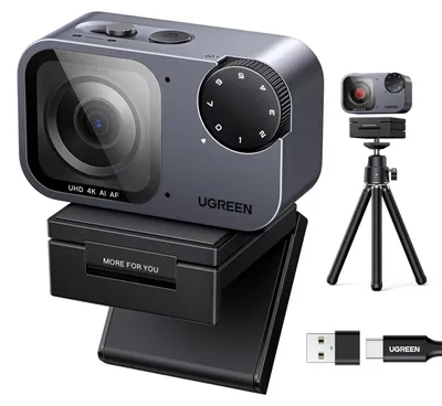 Zdjęcie produktu dla UGREEN Kamera internetowa 4K 30FPS Autofokus USB-C