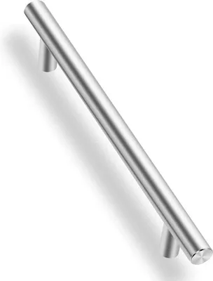 Produktbild von Famanu Türgriff Edelstahl 160mm - Silber - Küchenschrank Schubladengriff - 10 Stück