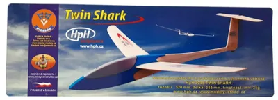 Twin Shark Modell Segelflugzeug Bausatz Sperrholz Balsa