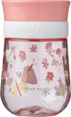 Produktbild von 360° Trinklernbecher Mepal Mio 300 ml - Flowers & Butterflies