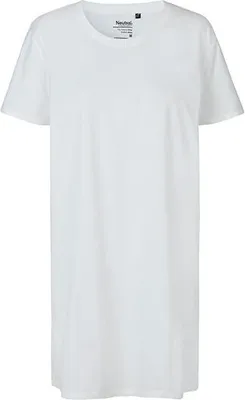 Immagine prodotto di Neutral O81020 | Maglietta lunga da donna - Maglia a jersey singolo - Colore: Bianco - Taglia: XL