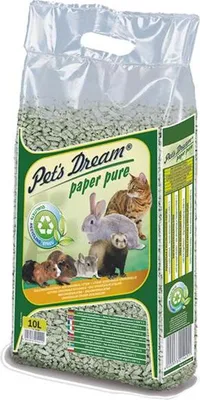 Immagine prodotto di Pet's Dream, la lettiera in carta per animali puri