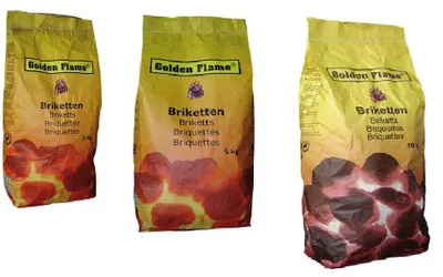 Productafbeelding van Golden Flame Houtskool briketten 5KG