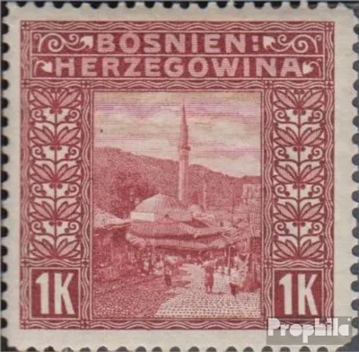 Produktbild von Briefmarken Österr.-Bosnien-Herzeg. 1906 Mi 42 mit Falz Ansichten
