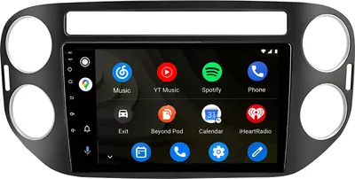 Produktbild von Android Radio 128GB für VW Tiguan 2007-2016 Carplay Navi Lenkradsteuerung Bluetooth RDS WIFI DSP GPS DAB+