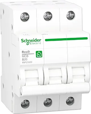 Immagine prodotto di GSC R9F23320 Interruttore miniaturizzato Resi9 3P, 20A, B, 6kA