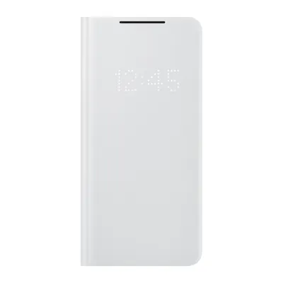 Zdjęcie produktu dla Samsung EF-NG996 Smart LED View Cover dla Galaxy S21+, etui na telefon, kolor: szary