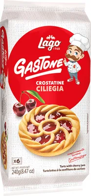 Produktbild von Lago Gastone Crostatine Ciliegia Törtchen mit Kirschfüllung 6x40g