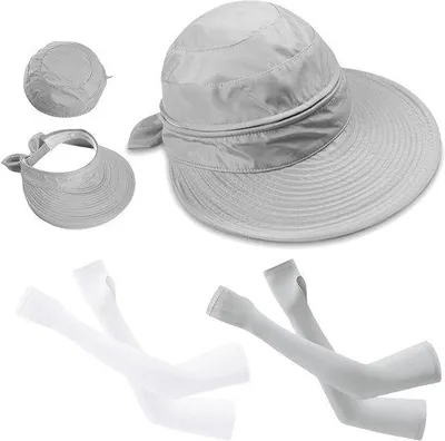 Immagine prodotto di Cappello da sole da donna grigio per una protezione UV ottimale durante i mesi estivi