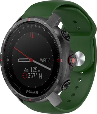 Produktbild von Strap-it Polar Grit X Pro Sportarmband (Armeegrün)